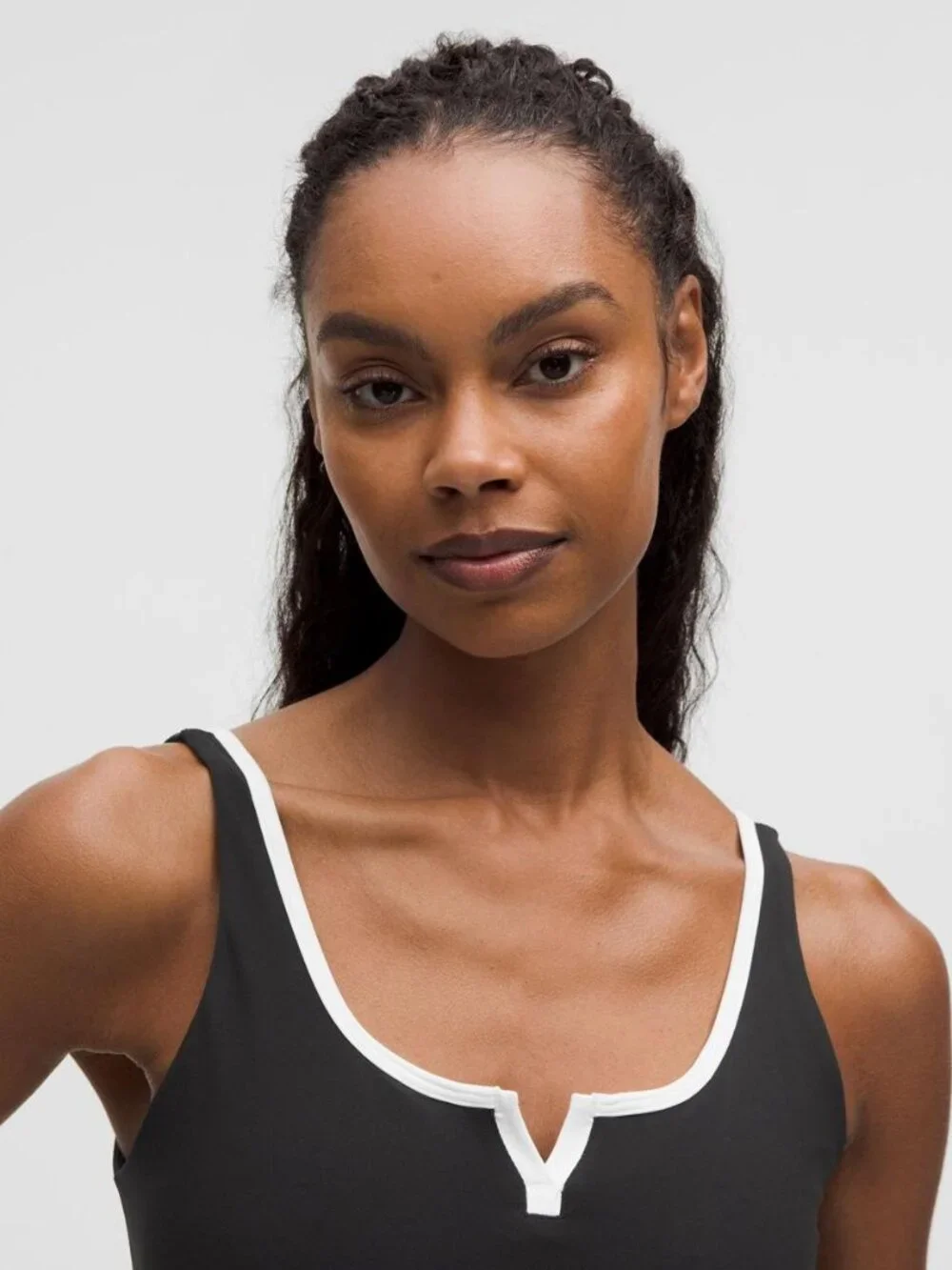 NWT Lululemon Align Notched-Neck Tank, Black & White Size 6
